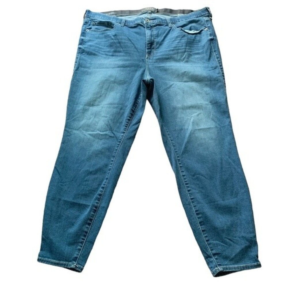 Torrid Sky High Skinny Medium Wash Jeans Size 24R Women